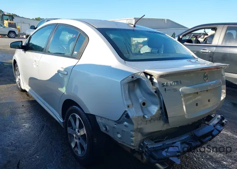 2012 Nissan Sentra 2.0 Sr z USA, uszkodzony, nr VIN 3N1AB6AP2CL759613